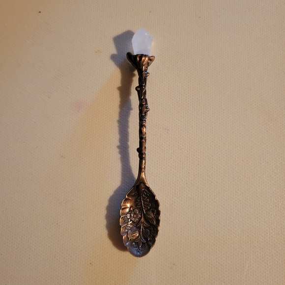 Spoon with Clear Crystal NWOT - Picture 1 of 4